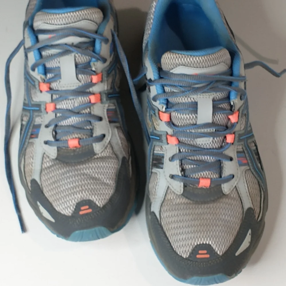 Asics Gel Venture 5 Women’s Size 10 t5n8n Grey~Blue~Orange